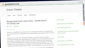 Publish Guest Post on greentheatre.co.uk