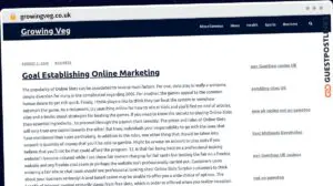 Publish Guest Post on growingveg.co.uk