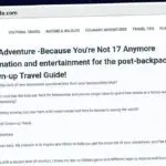 Publish Guest Post on grownuptravelguide.com