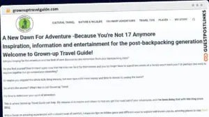Publish Guest Post on grownuptravelguide.com
