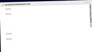 Publish Guest Post on growyourbusinessnetwork.com