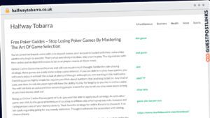 Publish Guest Post on halfwaytobarra.co.uk