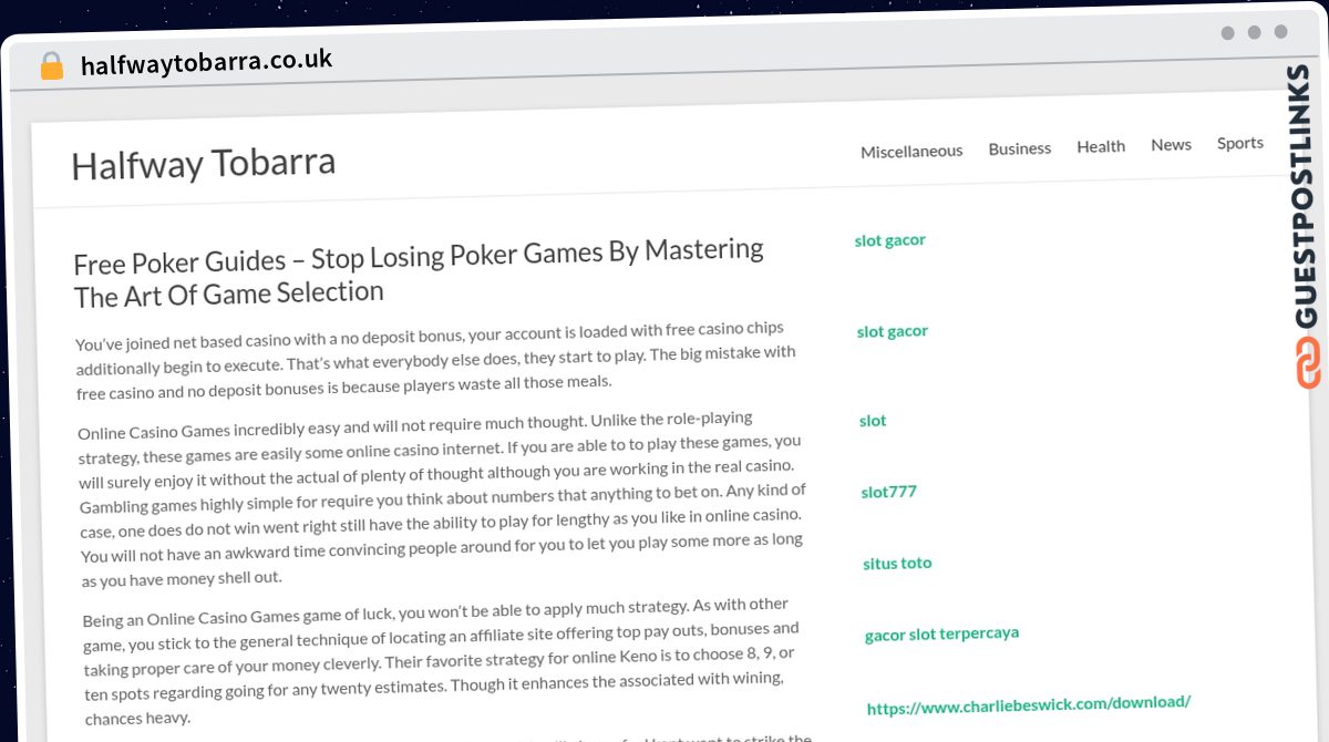 Publish Guest Post on halfwaytobarra.co.uk