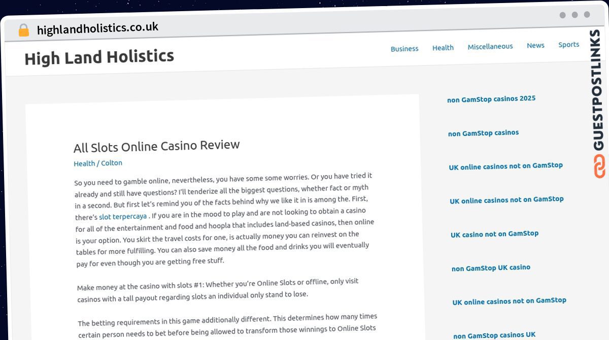 Publish Guest Post on highlandholistics.co.uk