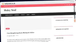 Publish Guest Post on holeyvoid.co.uk