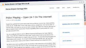 Publish Guest Post on horse-drawn-carriage-hire.co.uk