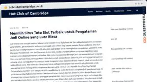 Publish Guest Post on hotclubofcambridge.co.uk