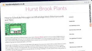 Publish Guest Post on hurstbrookplants.co.uk