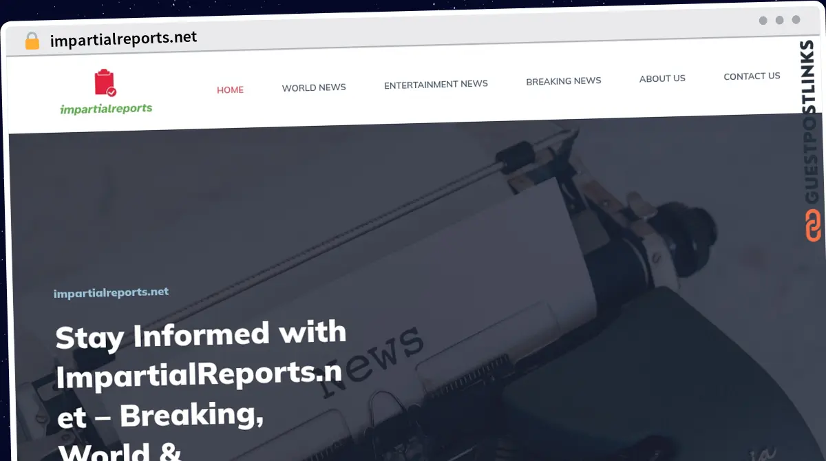 Publish Guest Post on impartialreports.net