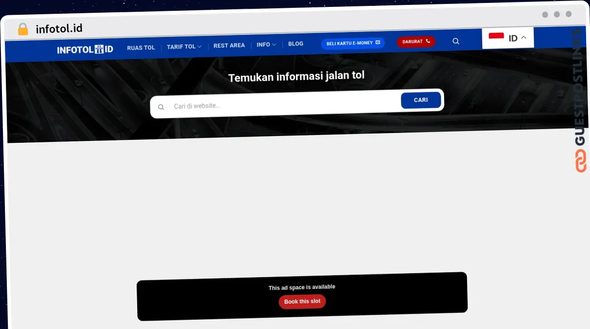 Publish Guest Post on infotol.id