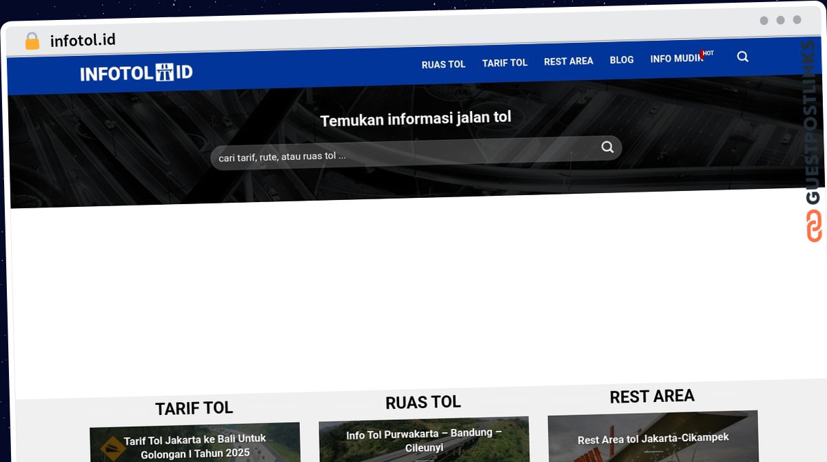 Publish Guest Post on infotol.id