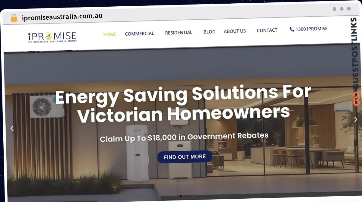 Publish Guest Post on ipromiseaustralia.com.au