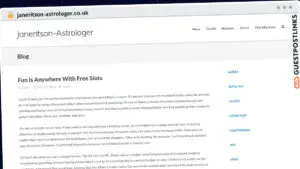 Publish Guest Post on janeritson-astrologer.co.uk