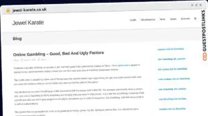 Publish Guest Post on jewel-karate.co.uk