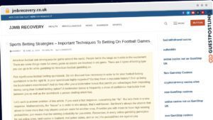 Publish Guest Post on jmbrecovery.co.uk