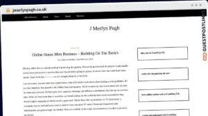 Publish Guest Post on jmerfynpugh.co.uk