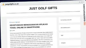 Publish Guest Post on justgolfgifts.co.uk