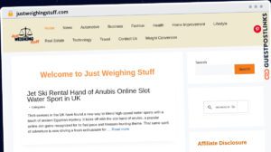 Publish Guest Post on justweighingstuff.com