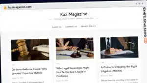 Publish Guest Post on kazmagazine.com