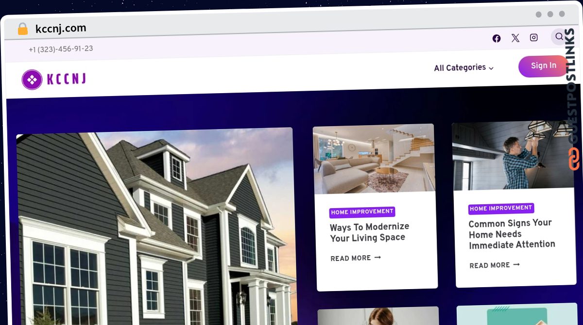 Publish Guest Post on kccnj.com