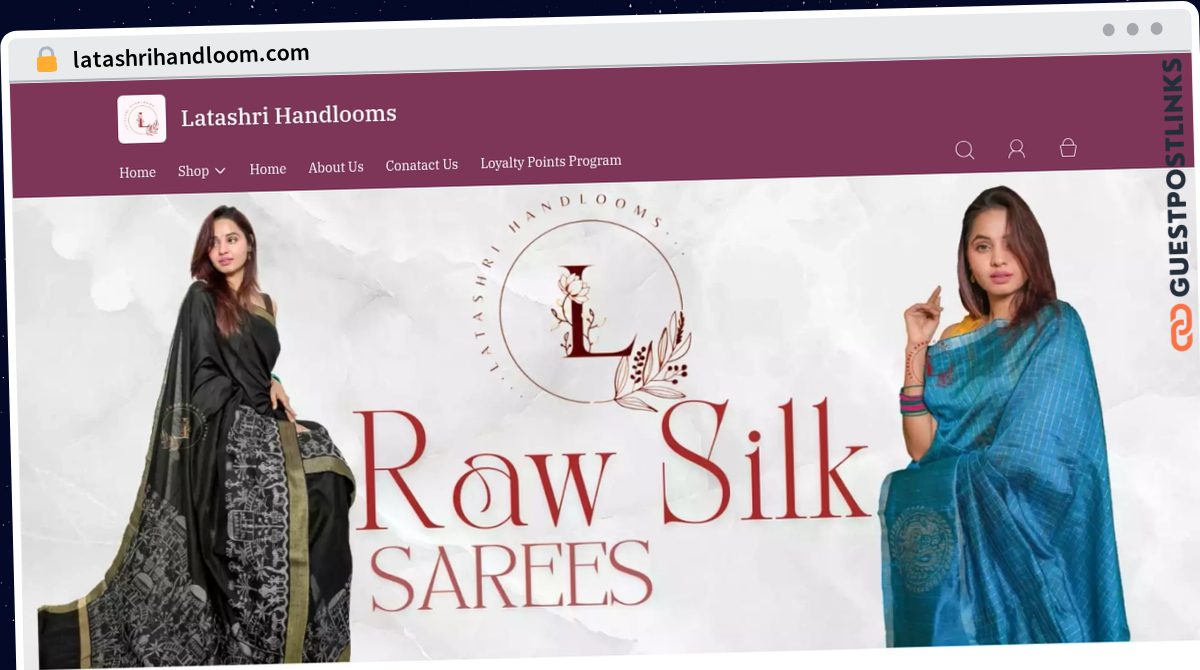Publish Guest Post on latashrihandloom.com