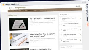 Publish Guest Post on lawyersgeek.com