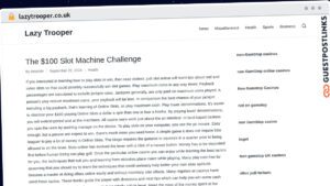 Publish Guest Post on lazytrooper.co.uk