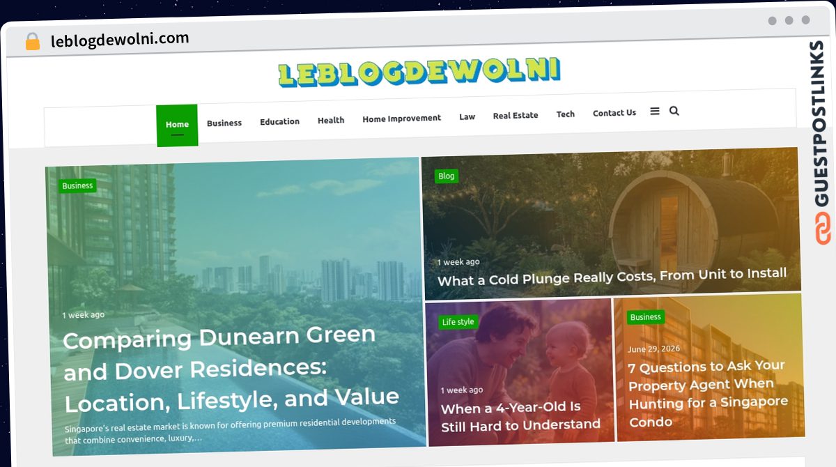 Publish Guest Post on leblogdewolni.com