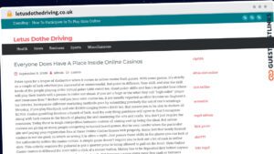Publish Guest Post on letusdothedriving.co.uk