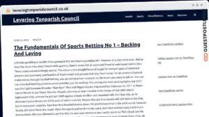 Publish Guest Post on leveringtonparishcouncil.co.uk