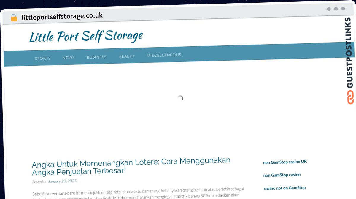 Publish Guest Post on littleportselfstorage.co.uk