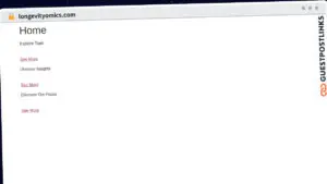 Publish Guest Post on longevityomics.com