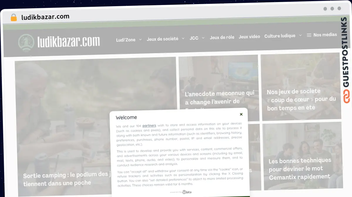 Publish Guest Post on ludikbazar.com