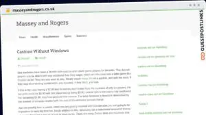Publish Guest Post on masseyandrogers.co.uk