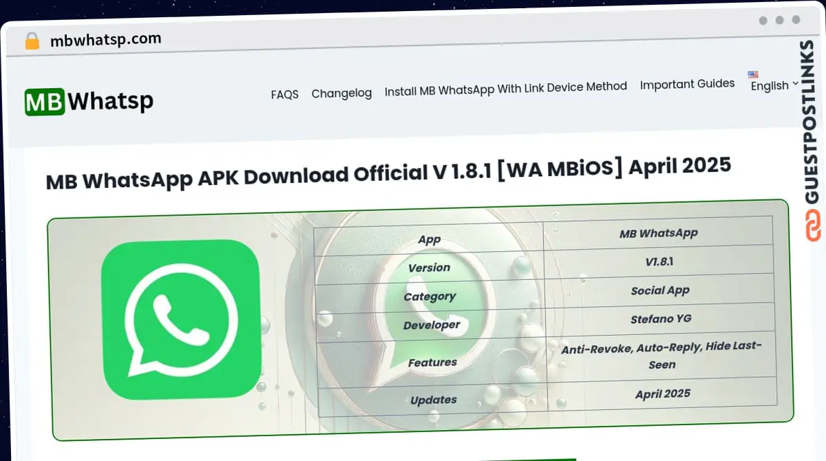 Publish Guest Post on mbwhatsp.com