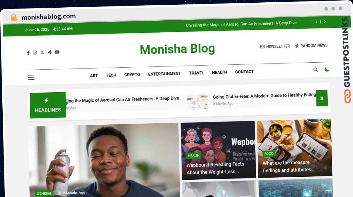 Publish Guest Post on monishablog.com