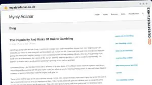 Publish Guest Post on myatyadanar.co.uk