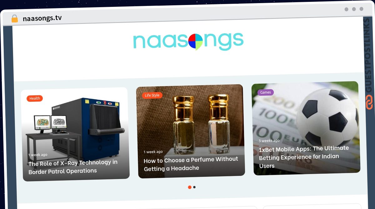 Publish Guest Post on naasongs.tv