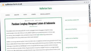 Publish Guest Post on nafferton-farm.co.uk