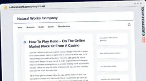 Publish Guest Post on naturalworkscompany.co.uk