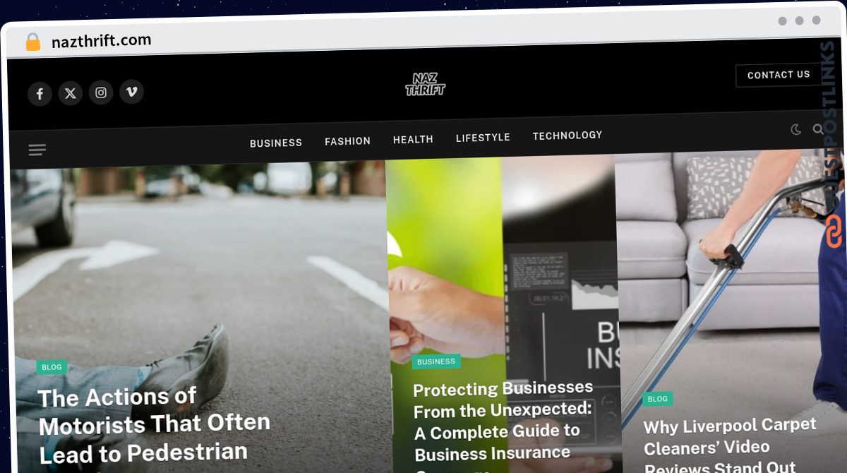 Publish Guest Post on nazthrift.com