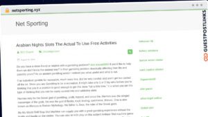 Publish Guest Post on netsporting.xyz