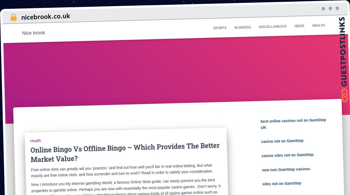Publish Guest Post on nicebrook.co.uk