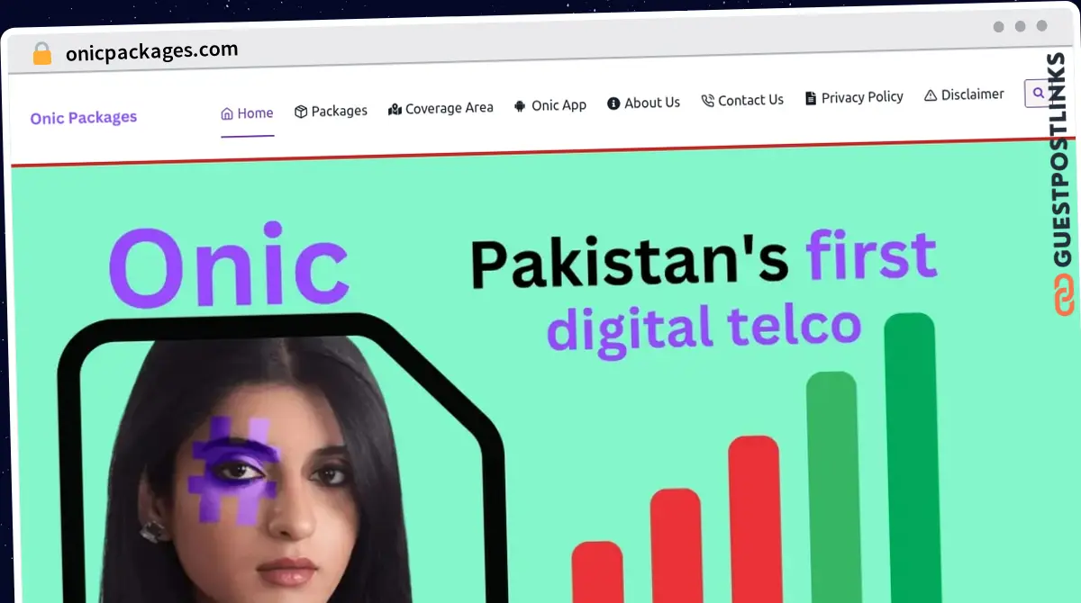 Publish Guest Post on onicpackages.com