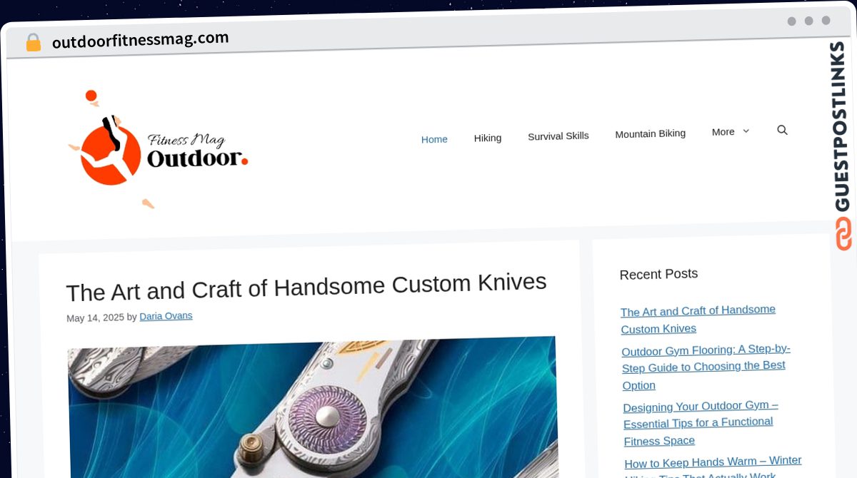 Publish Guest Post on outdoorfitnessmag.com