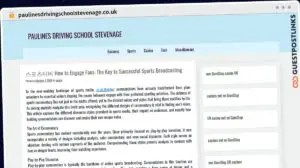 Publish Guest Post on paulinesdrivingschoolstevenage.co.uk