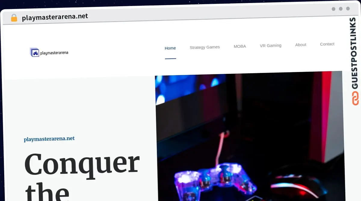 Publish Guest Post on playmasterarena.net