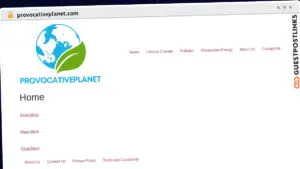 Publish Guest Post on provocativeplanet.com