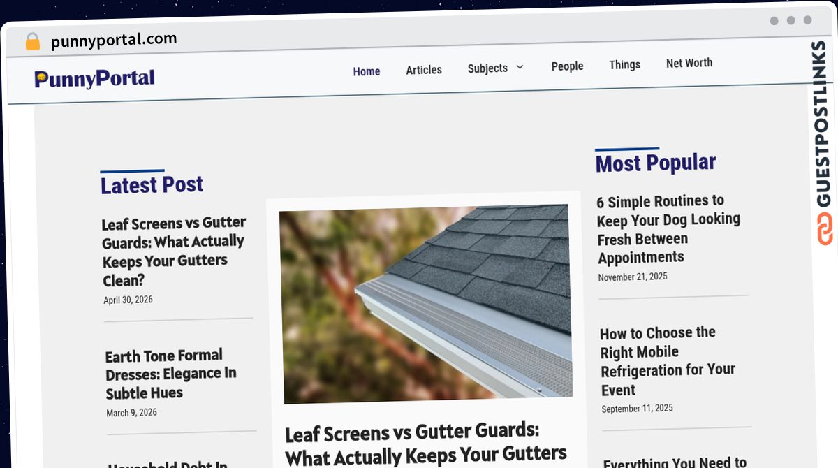 Publish Guest Post on punnyportal.com