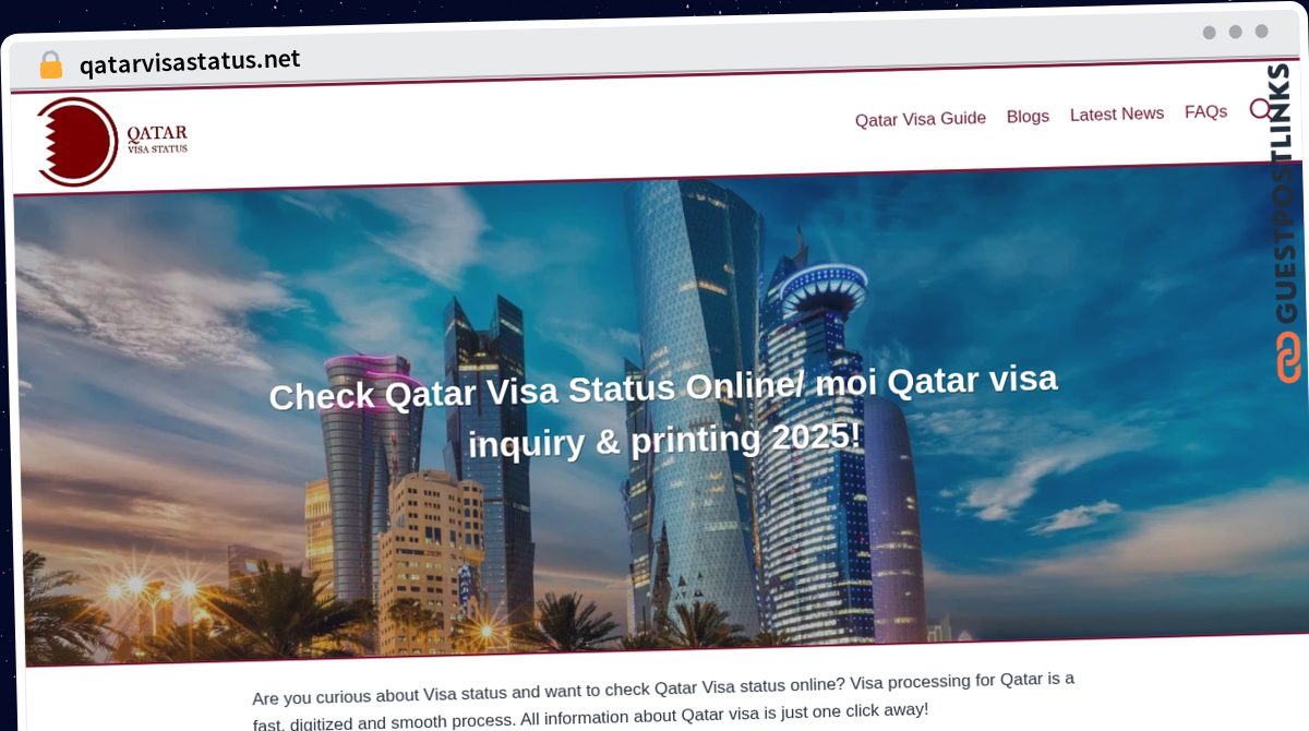 Publish Guest Post on qatarvisastatus.net